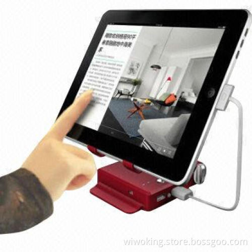 Adjustable and Folding Stand Power Bank with 6,600mAh Capacity, Sized 135.6 x 97 x 28mm